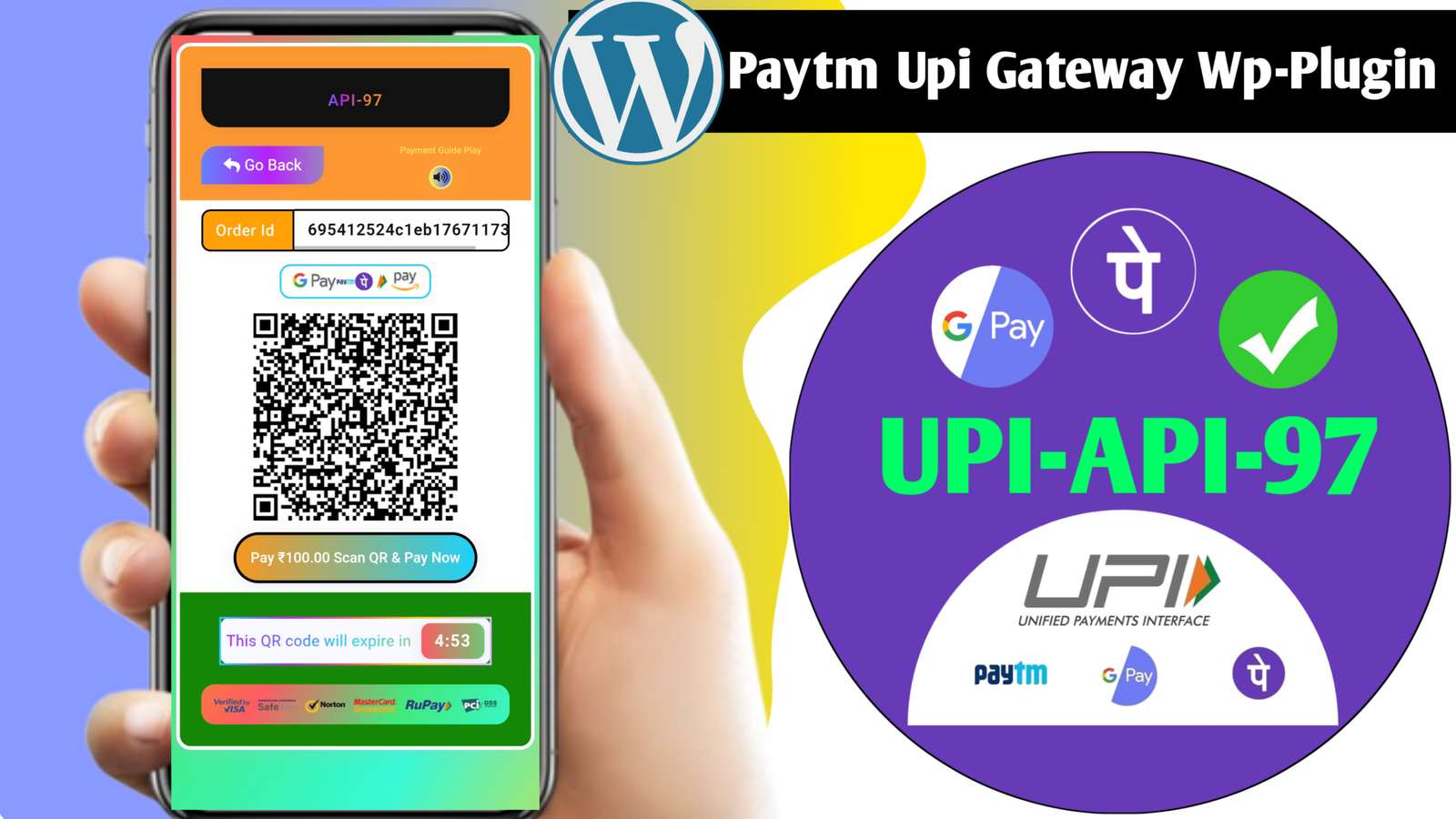 Paytm_Business QR Payment Gateway Wordpress Plugin — V8.4